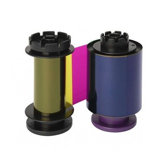 Evolis color ribbon (YMCK) retransfer