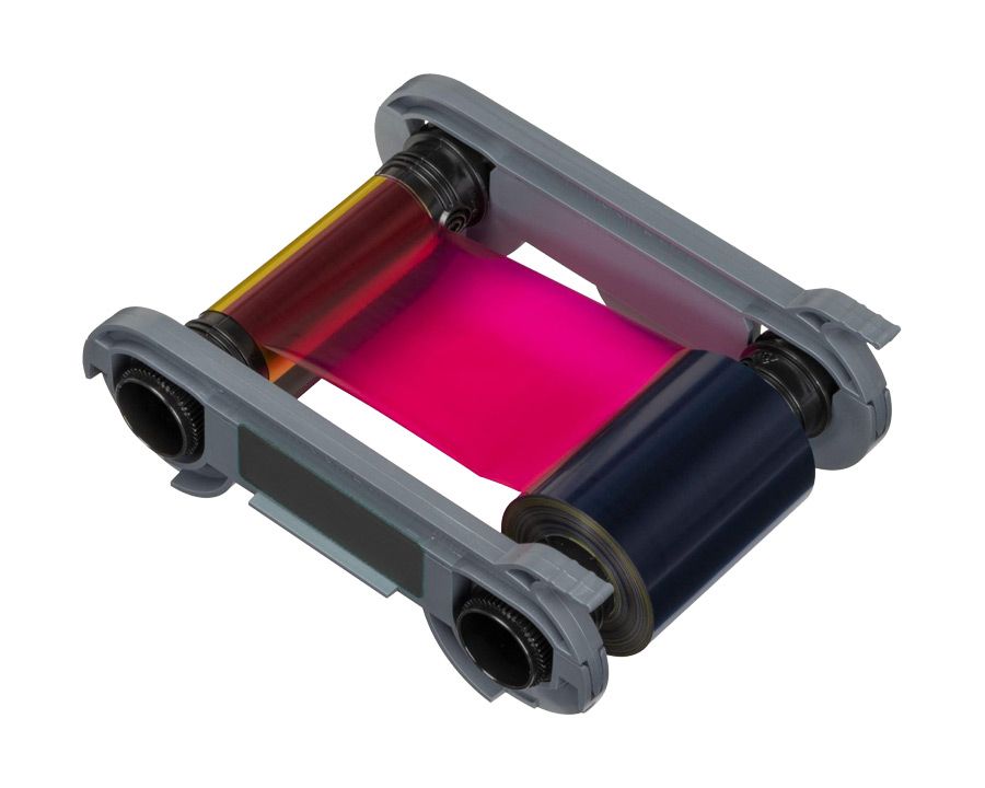 Evolis ribbon, 1/2 YMCKO