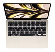 Laptop Apple MacBook Air MC7W4RO/A, 13.6 inch 2560 x 1664, Apple M2 (8 C), 16 GB RAM, 256 GB SSD, Apple 8-core GPU, Mac OS, Starlight