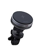 Alimentator Smartphone auto Aukey, HD-MC13, 15W, fast charge, suport prindere ventilatie, magnetic, alimentare prin UCB-C, 1 x USB-C, negru,  LLTSN1048332  (timbru verde 0.18 lei) - 689323787043