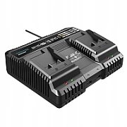 Dedra Dual Charger 2x4.5A 18V