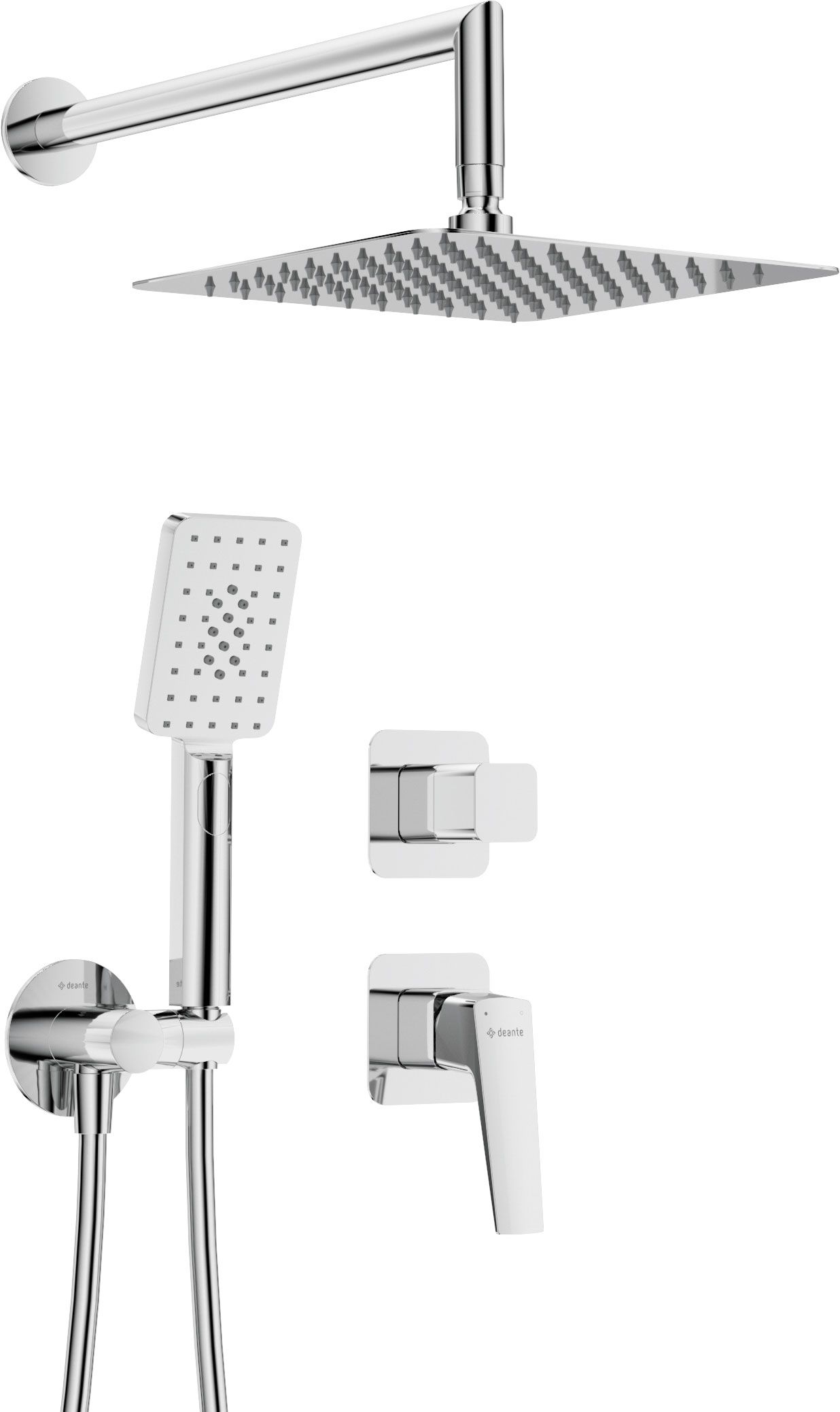 Wall Mounted Shower Spout - 400 mm