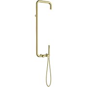 Rain shower with shower faucet