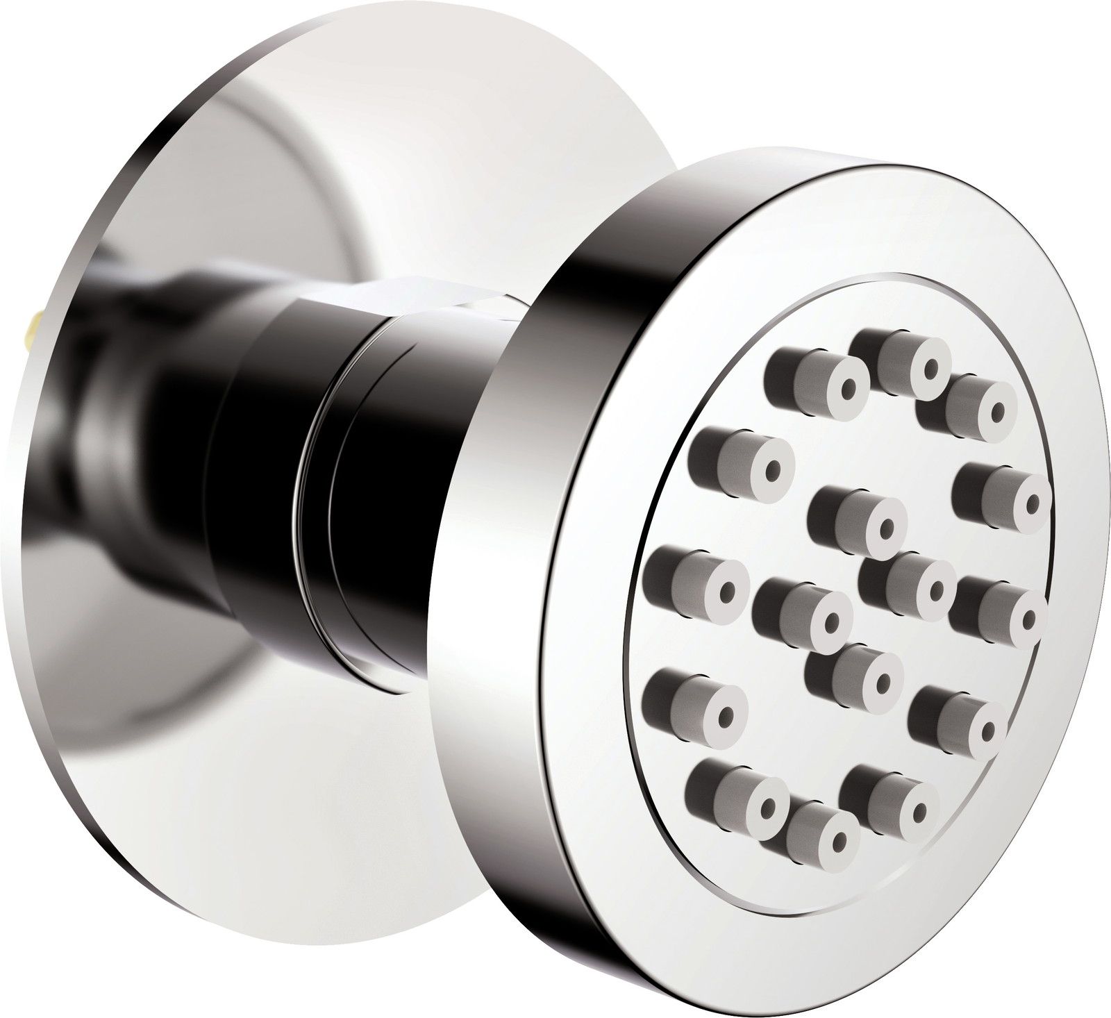 Round shower nozzle