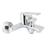 Wall-mounted bathtub faucet