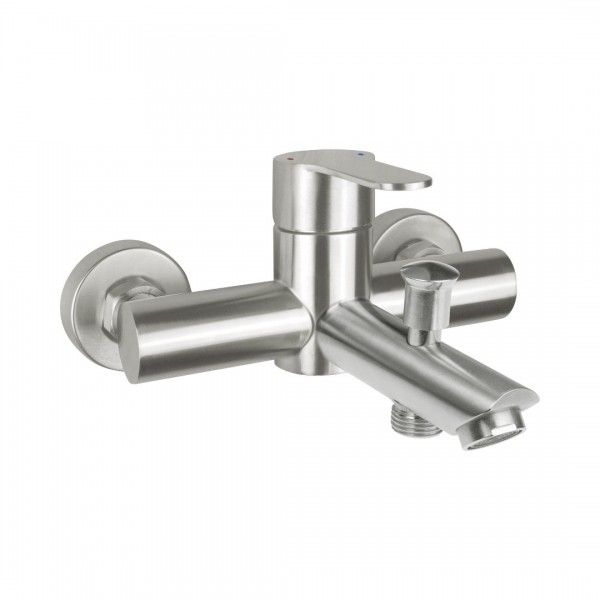 Wall-mounted bathtub faucet