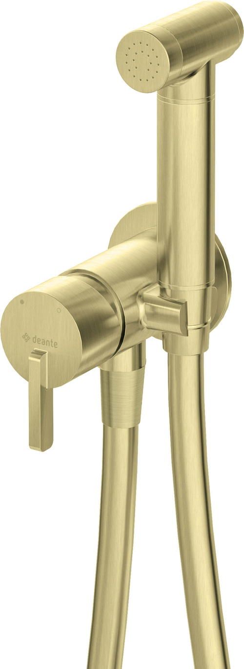 Concealed bidet mixer with bidetta shower head
