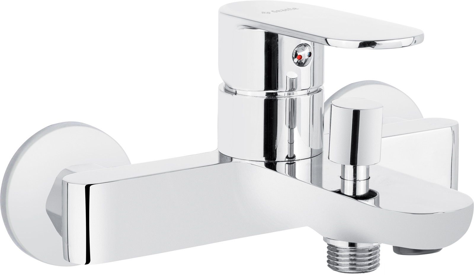 Wall-mounted bathtub mixer