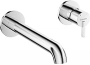 Concealed washbasin mixer