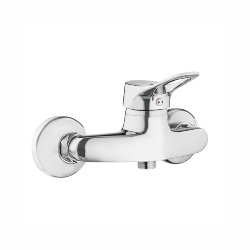 Wall-mounted shower faucet