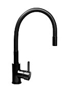 Kitchen mixer PYRAMIS FLESSI black edition