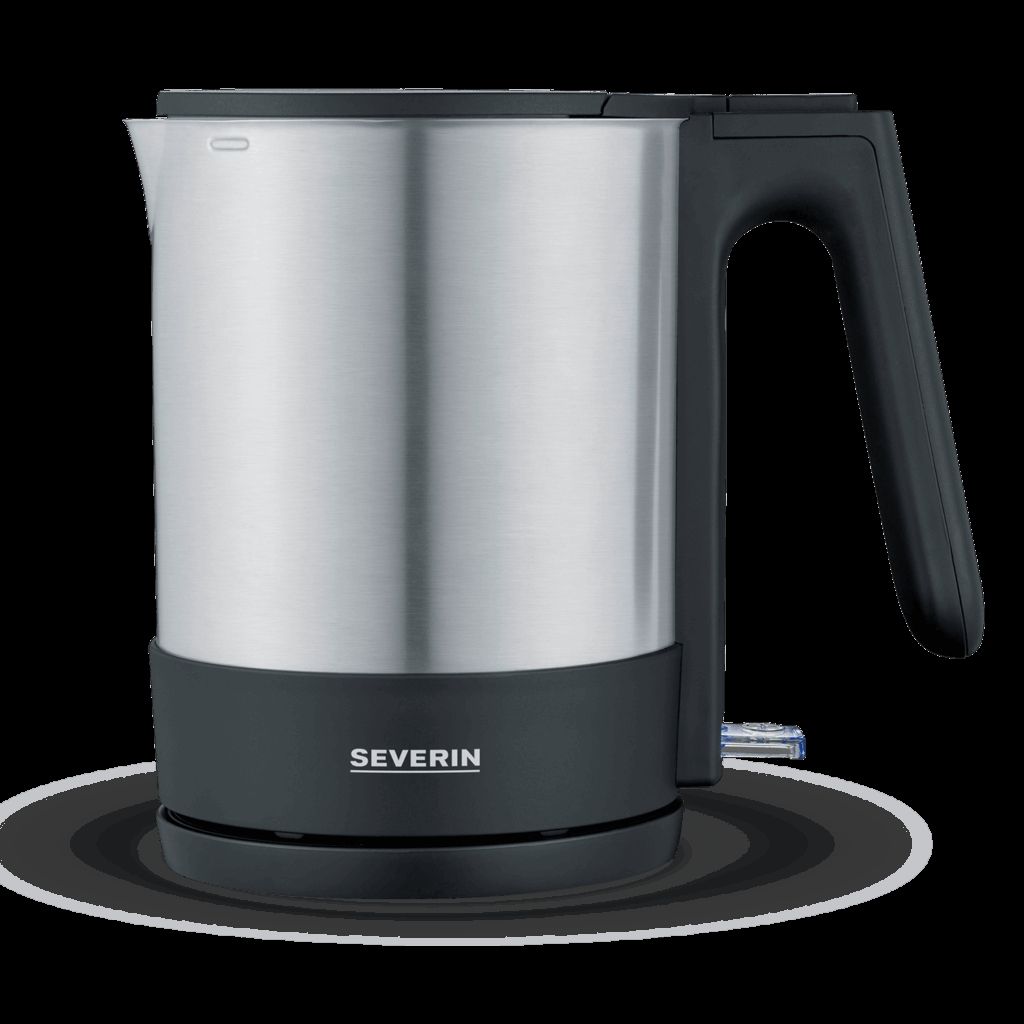 Severin WK 3409 electric kettle 1.7 L 2200 W Black  Stainless steel