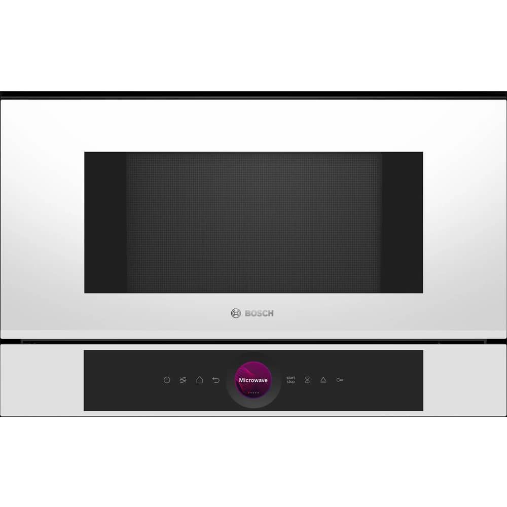 Bosch Serie 8 BFL7221W1 microwave White Solo microwave Built-in 21 L 900 W