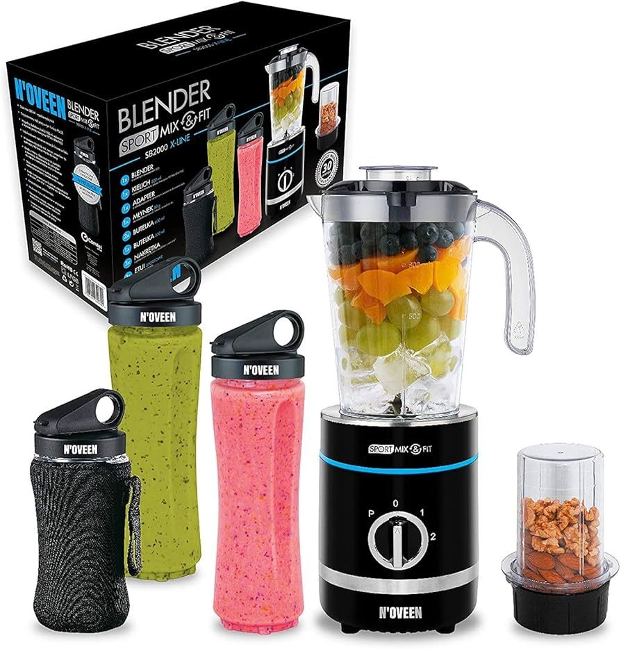 Noveen Sport Mix & Fit SB2000 X-LINE blender 0.8 L Tabletop blender 500 W