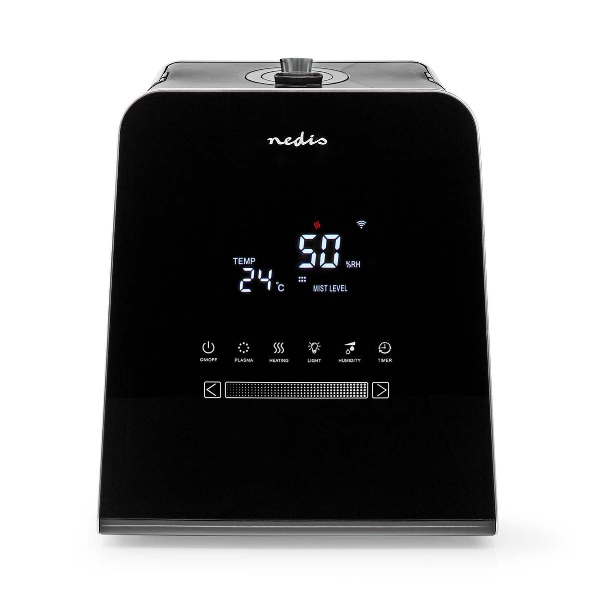 Nedis SmartLife Black Ultrasonic Humidifier 5.5L