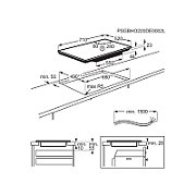 Electrolux EIS77453 Built-in Induction hob 4 zone(s) Black