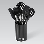 Kitchen utensils MAESTRO MR-1542-BLACK 8 elements Black
