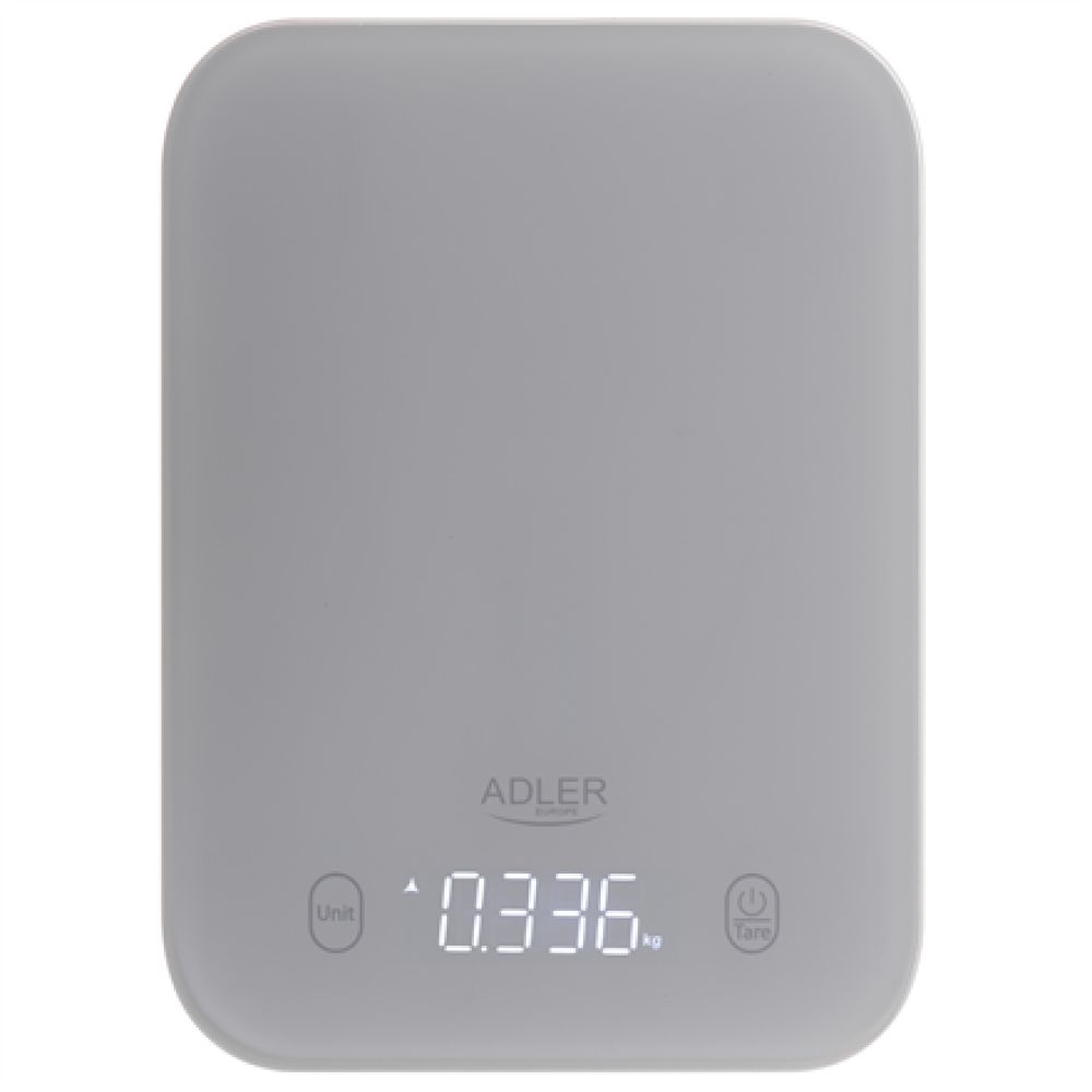 ADLER AD 3181 grey kitchen scale