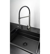1-bowl wall-hung granite sink