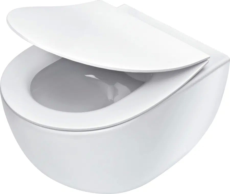 Rimless toilet