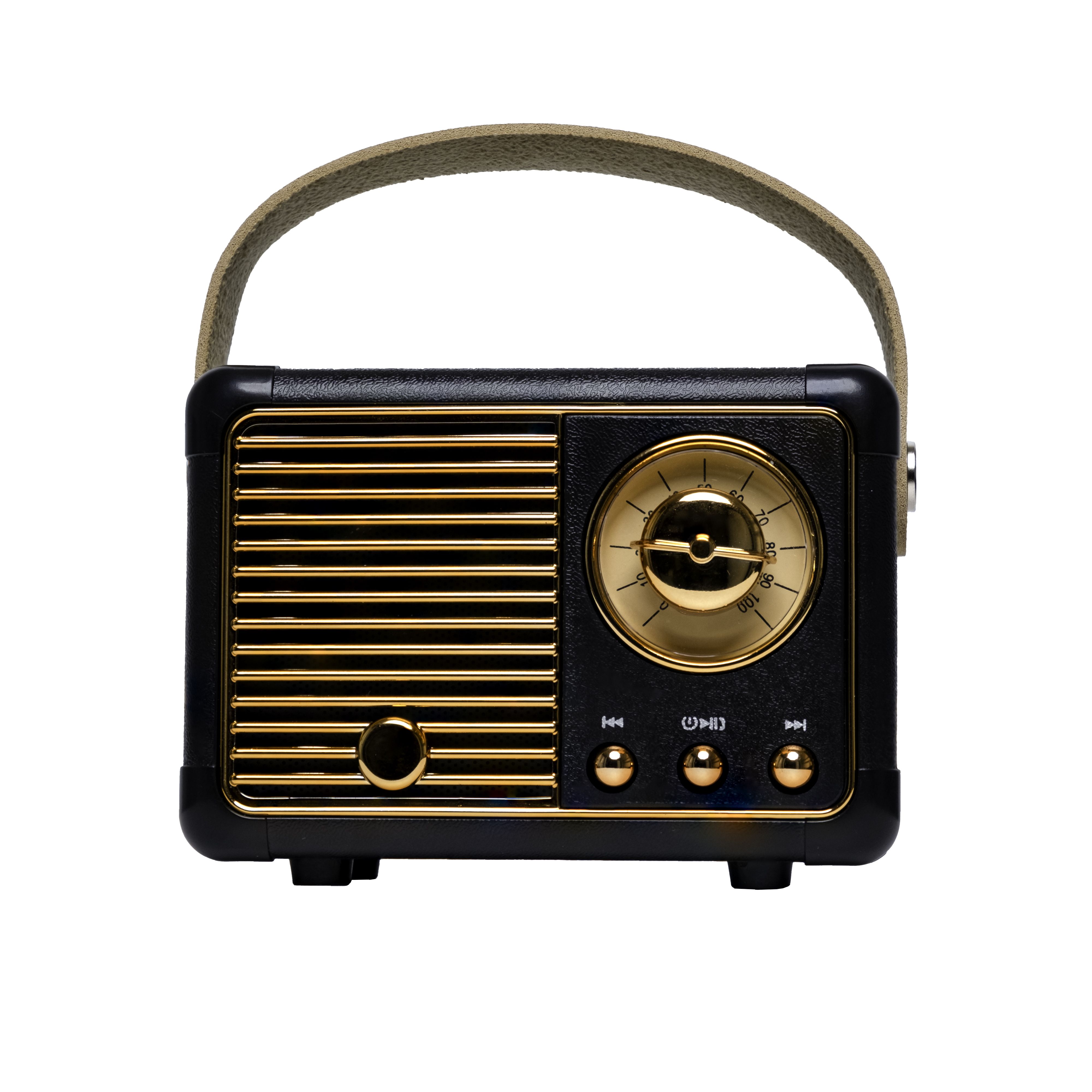 DENVER BTP-203B - Lautsprecher - tragbar - kabellos - Bluetooth - 3 Watt - Schwarz (BTP-203B)