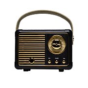 DENVER BTP-203B - Lautsprecher - tragbar - kabellos - Bluetooth - 3 Watt - Schwarz (BTP-203B)