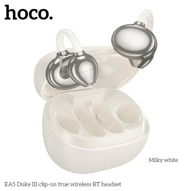 Hoco EA5 DUKE III Headset Wireless Open-Ear Connectivity/Music Bluetooth White