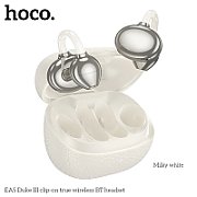 Hoco EA5 DUKE III Headset Wireless Open-Ear Connectivity/Music Bluetooth White