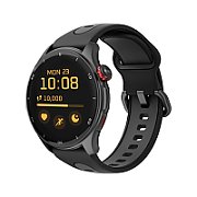 myPhone Smartwatch with GPS  AMOLED  black