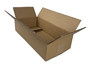 Flap carton BESTPAK 300x300x100 mm 3W 380G/M2 20 pcs. Grey-brown
