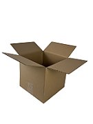 Flap carton BESTPAK 350x250x80 mm 3W 380G/M2 20 pcs. Grey-brown