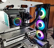 EK Water Blocks EK-Nucleus AIO CR360 Lux D-RGB Complete Water Cooling - White