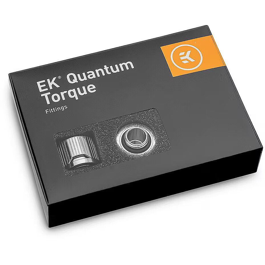 EK Water Blocks EK-Quantum Torque STC 10/16 - Pack of 6  silver