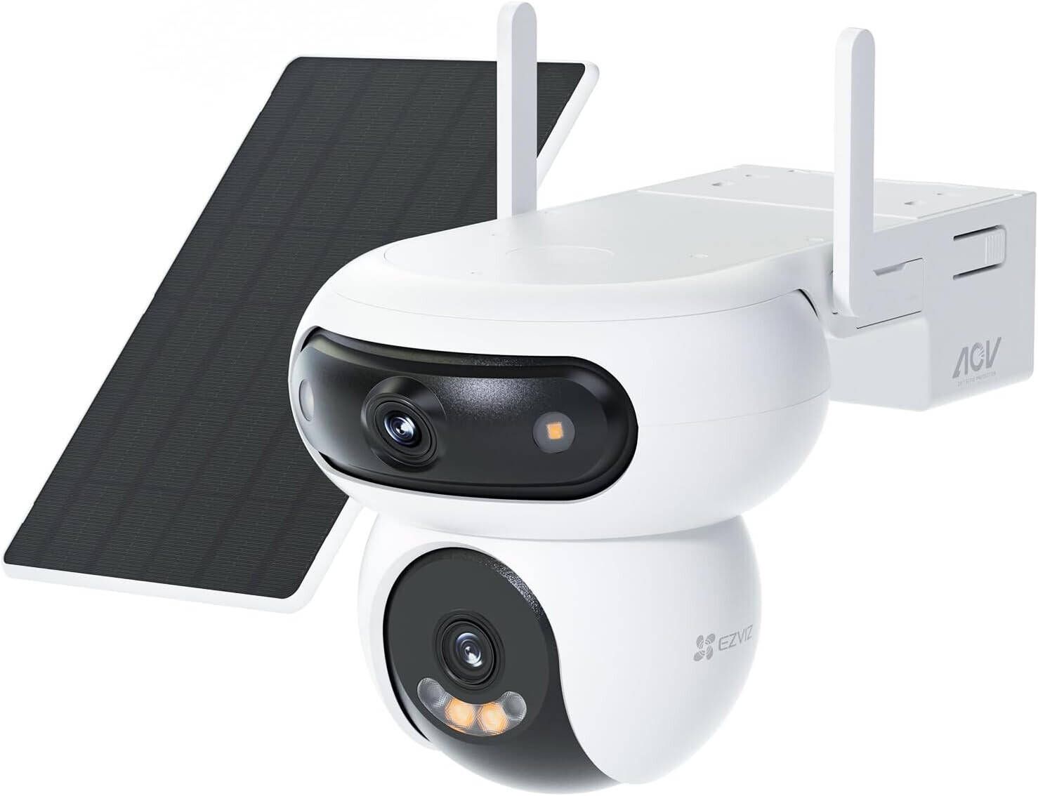 IP Camera Ezviz HB90 with solar panel 8W dual 4MP+4MP Wi-Fi AOV