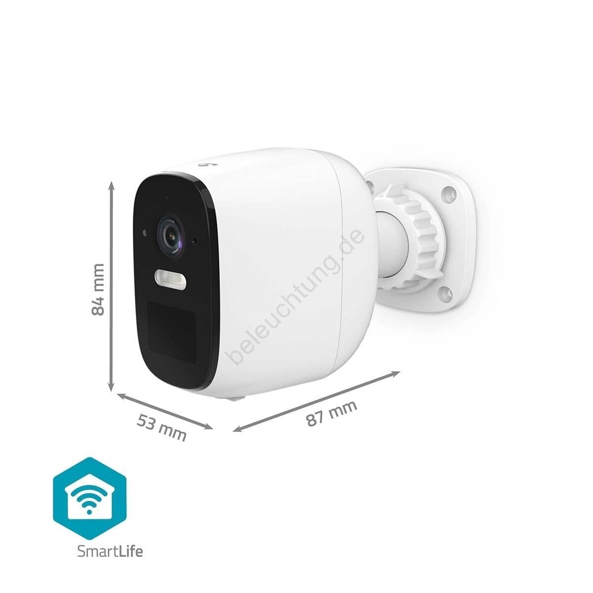 Outdoor Camera Nedis Smartlife IP66 motion det.