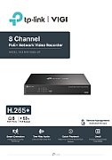 TP-LINK VIGI NVR1008H-8P 8-Channel PoE+ NVR