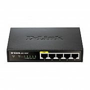 D-Link Switch D-Link DES-1005P, 5 porturi 10/100Mbps, 1 port PoE 802.3af, desktop, fara management