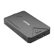 UNITEK S1229CBK01 storage drive enclosure M.2 NVMe & SATA SSD Black