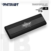 Patriot Memory Transporter Lite 1 TB USB Type-C 3.2 Gen 2 (3.1 Gen 2) (PTPL1TBPECB) Black