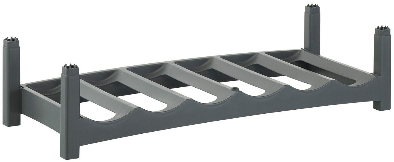 ROTHO Vario Wine Rack Anthracite - Stand for 6 Bottles