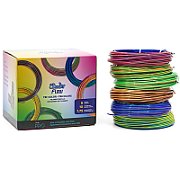 3Doodler FLOW-TRIFILLS 3D printing material Polylactic acid (PLA) Black  Blue  Copper  Gold  Green  Purple  Red 260 g