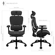 ThunderX3 XTC Ergonomic Office Chair - Loft Dark G