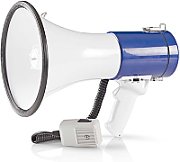 Megaphone Nedis blue/white