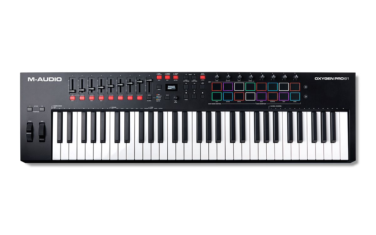M-AUDIO Oxygen Pro 61 MIDI keyboard 61 keys USB