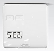 ROOM TEMPERATURE CONTROLLER WIRELESS WHITE R-8B