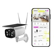 Wireless Security Camera OMAJIN OSC-01-EU solar White  Black