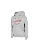 Boys' sweatshirt 4F cool light gray melange HJZ22 JBLM006 27M 134cm
