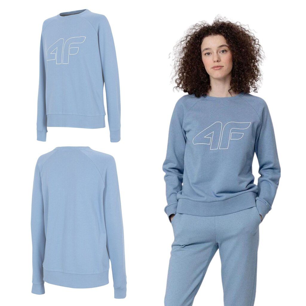 Women's sweatshirt 4F blue H4Z22 BLD350 32S XL