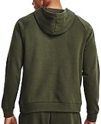 Men's hoodie UA Rival Fleece logo HD olive 1379758