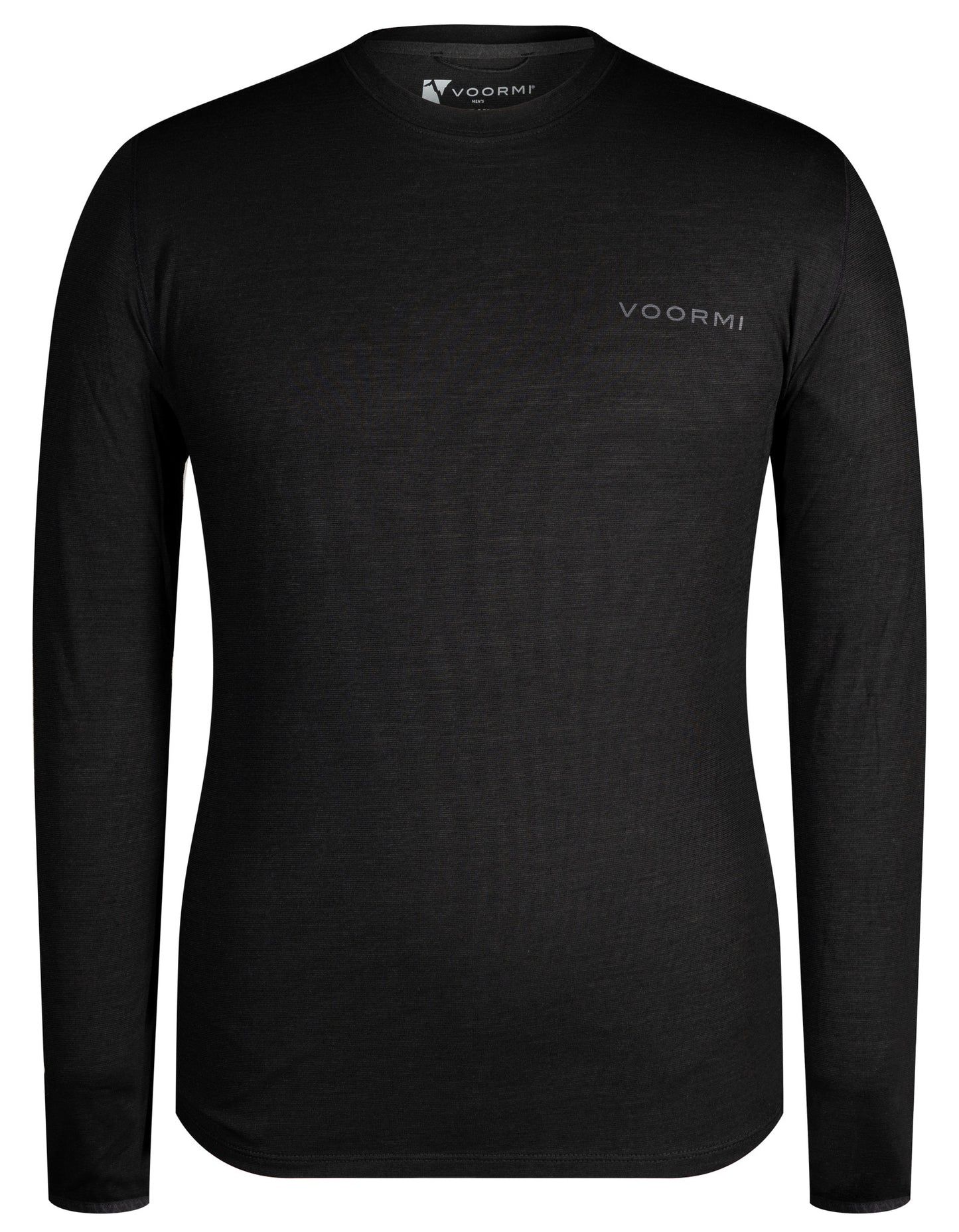 Men's long sleeve shirt COMFORT WOOL black XXL